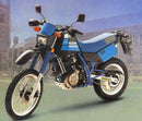 The Suzuki DR 600 SF Bike-Pack Kit by Ventura includes a sleek black pack, adjustable rack, and versatile L-bracket with screws, all beautifully showcased on a pristine white background.