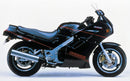 Ventura EVO-12 Bike-Pack Kit for Suzuki GSX 1100 FJ, FK includes a black soft EVO-12 Pack, Adjustable Pack-Rack rear rack, and mounting hardware with L-Bracket (generic image shown).
