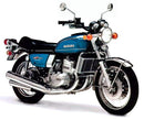 Image showing a Ventura EVO-12 Bike-Pack, Evo-Rack on a Suzuki GT 750 J, K, L motorcycle, and an L-bracket with screws labeled as a generic image. Text reads “EVO-12 Bike-Pack Kit” at the top, highlighting Adjustable Pack-Rack compatibility.