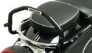 Ventura EVO-12 Bike-Pack Kit for Triumph Bonneville SpeedMaster 1200 (19–>), includes EVO-12 pack, EVO-Rack for bike installation, and black L-Bracket with screws for pannier support, all correctly labeled.
