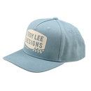 CURVED SNAPBACK HAT STAMP SMOKE BLUE