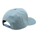 CURVED SNAPBACK HAT STAMP SMOKE BLUE