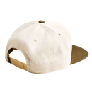 FLAT BILL SNAPBACK PEACE VINTAGE WHITE / OLIVE