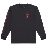 LONG SLEEVE TEE TORCHED CARBON