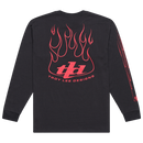 LONG SLEEVE TEE TORCHED CARBON
