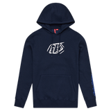 PULLOVER HOODIE BADGE NAVY