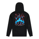 PULLOVER HOODIE TORCHED BLACK