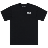 SHORT SLEEVE TEE FACTORY BLACK