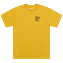 SHORT SLEEVE TEE SMILEY GOLD