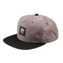 UNSTRUCTURED SNAPBACK SMILEY GRAVEL / CARBON