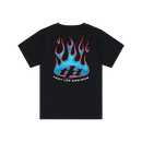 YOUTH SHORT SLEEVE TEE TORCHED BLACK