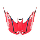 SE5 VISOR GASGAS FUMES RED / BLACK