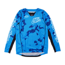 YOUTH GP PRO JERSEY BLOTTED BRIGHT BLUE