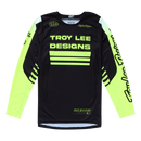 GP PRO JERSEY SEGMENT BLACK / FLO YELLOW