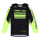 GP PRO JERSEY SEGMENT BLACK / FLO YELLOW