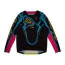 YOUTH GP PRO JERSEY MEMBRANE BLACK / GLO YELLOW