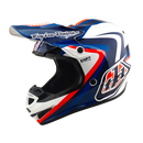 GP PRO HELMET SLIDES WHITE / BLUE