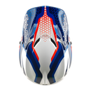GP PRO HELMET SLIDES WHITE / BLUE