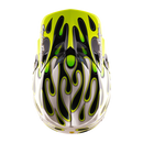 SE5 ECE COMPOSITE HELMET OVERSPRAY CHARCOAL / FLO YELLOW