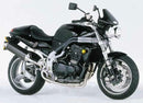 The Ventura Bike-Pack Kit for Triumph Speed Triple 955i W,X (98-99) includes a black EVO-12 pack, an Evo-Rack, and an L-Bracket with screws (image for reference). Ideal for use with your Top-Box Rack setup.
