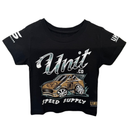 Unit Kids Racing Speedstar T-shirt Black - Size 0