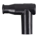 Whites Spark Plug Cap – Replaces TB05EM – Right Angle – Black