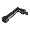 Whites Spark Plug Cap (Replaces XD05F) Long Right Angle - Black