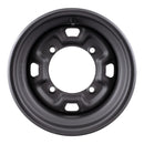 Whites ATV/UTV Steel Rim 12x7 Polaris Front & Rear 4/156 +12.7 - Black