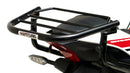 Ventura Yamaha YZF R1 (15 - >) Bike-Pack Kit includes an EVO-12 pack, Evo-Rack or Sport-Rack mounted on the bike, and a labeled L-bracket with screws shown as a generic image. Each component is clearly identified by name.