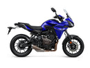 Image showing the Ventura EVO-12 Bike-Pack Kit for Yamaha MT-07R Tracer 700 (17-21), featuring an EVO-12 Pack (black soft bag), Evo-Rack (black metal rack), and L-Bracket with screws; labeled as a generic image.