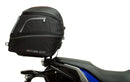 Image showing the Ventura EVO-12 Bike-Pack Kit for Yamaha MT-07R Tracer 700 (17-21), featuring an EVO-12 Pack (black soft bag), Evo-Rack (black metal rack), and L-Bracket with screws; labeled as a generic image.