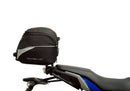 Image showing the Ventura EVO-12 Bike-Pack Kit for Yamaha MT-07R Tracer 700 (17-21), featuring an EVO-12 Pack (black soft bag), Evo-Rack (black metal rack), and L-Bracket with screws; labeled as a generic image.