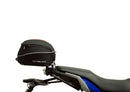 Image showing the Ventura EVO-12 Bike-Pack Kit for Yamaha MT-07R Tracer 700 (17-21), featuring an EVO-12 Pack (black soft bag), Evo-Rack (black metal rack), and L-Bracket with screws; labeled as a generic image.