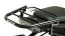 Image showing the Ventura EVO-12 Bike-Pack Kit for Yamaha MT-07R Tracer 700 (17-21), featuring an EVO-12 Pack (black soft bag), Evo-Rack (black metal rack), and L-Bracket with screws; labeled as a generic image.
