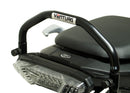 Image showing the Ventura EVO-12 Bike-Pack Kit for Yamaha MT-07R Tracer 700 (17-21), featuring an EVO-12 Pack (black soft bag), Evo-Rack (black metal rack), and L-Bracket with screws; labeled as a generic image.