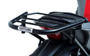 The Ventura EVO-12 Bike-Pack Kit for Yamaha YZF-R15 Version 3 (21 >) includes a black EVO-12 pack, Adjustable Pack-Rack, and L-Bracket with screws, all labeled and displayed separately on a white background.