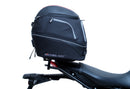 Ventura’s EVO-12 Bike-Pack Kit for Yamaha MT-09, MT-09SP (2021–>) includes the EVO-12 pack, rack-mounted EVO-rack, and labeled L-Bracket with mounting hardware—ideal for secure pannier support.