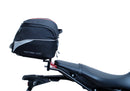 Ventura’s EVO-12 Bike-Pack Kit for Yamaha MT-09, MT-09SP (2021–>) includes the EVO-12 pack, rack-mounted EVO-rack, and labeled L-Bracket with mounting hardware—ideal for secure pannier support.