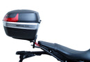 Ventura’s EVO-12 Bike-Pack Kit for Yamaha MT-09, MT-09SP (2021–>) includes the EVO-12 pack, rack-mounted EVO-rack, and labeled L-Bracket with mounting hardware—ideal for secure pannier support.