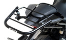 Image showing the Ventura EVO-12 Bike-Pack Kit for Yamaha YZF-R7 HO, LA. (22->), which includes an EVO-12 Pack (black bag), Evo-Rack (mounted on bike), and Adjustable Pack-Rack L-Bracket with screws (generic image).