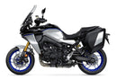 Ventura EVO-12 Bike-Pack Kit for Yamaha Tracer 9GT/9GT Plus (22->), includes a black bike-pack, Evo-Rack, sturdy L-Bracket with screws (shown as "Generic Image"), all clearly labeled on a white background.