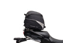 Ventura EVO-12 Bike-Pack Kit for Yamaha Tracer 9GT/9GT Plus (22->), includes a black bike-pack, Evo-Rack, sturdy L-Bracket with screws (shown as "Generic Image"), all clearly labeled on a white background.