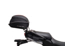 Ventura EVO-12 Bike-Pack Kit for Yamaha Tracer 9GT/9GT Plus (22->), includes a black bike-pack, Evo-Rack, sturdy L-Bracket with screws (shown as "Generic Image"), all clearly labeled on a white background.