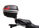 Ventura EVO-12 Bike-Pack Kit for Yamaha Tracer 9GT/9GT Plus (22->), includes a black bike-pack, Evo-Rack, sturdy L-Bracket with screws (shown as "Generic Image"), all clearly labeled on a white background.