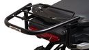 Ventura EVO-12 Bike-Pack Kit for Yamaha Tracer 9GT/9GT Plus (22->), includes a black bike-pack, Evo-Rack, sturdy L-Bracket with screws (shown as "Generic Image"), all clearly labeled on a white background.