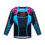 YOUTH GP PRO JERSEY FRAMEWORK BLACK / CYAN