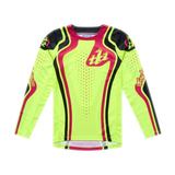 YOUTH GP PRO JERSEY ROLLER FLO YELLOW / FUCHSIA
