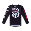YOUTH GP PRO JERSEY CYCLOPS BLACK / NEO RED