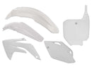 PLASTICS KIT RTECH 5 PIECE WHITE HONDA CRF150R 07-24