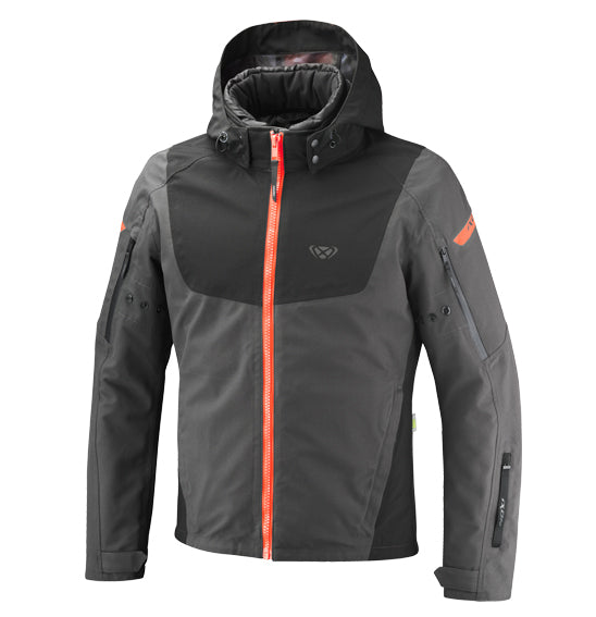 Ixon BURNING Jacket Ant/Blk/Bright Red - Urban/Roadster